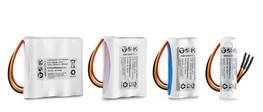 DYNAMIS Lithium-Ion Standard Packs from UL-recognized cells with PCM and 150 mm wire